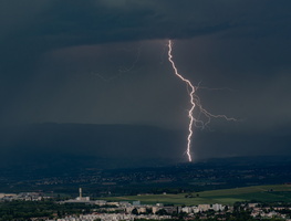 Orage dans la plaine Genevoise